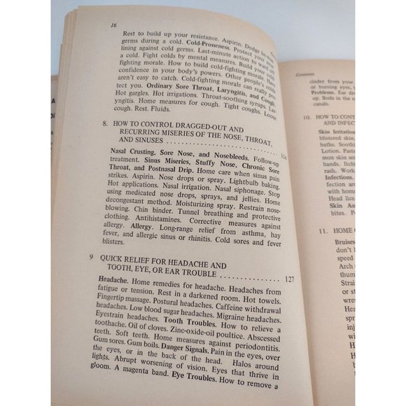 A Minnesota Doctor's Home Remedies for Common & Uncommon Ailments Hardcover 1972 - Picture 8 of 14
